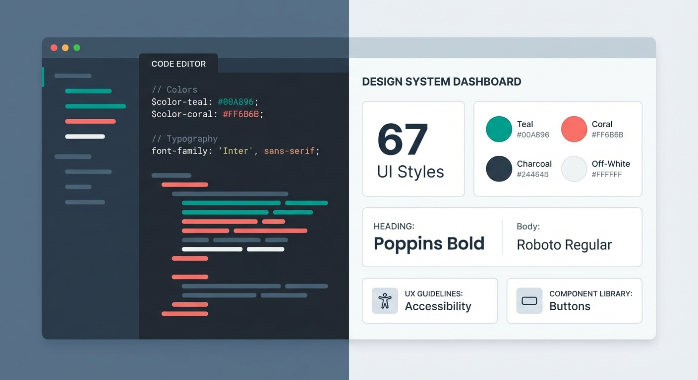 UI UX Pro Max 设计系统数据库界面